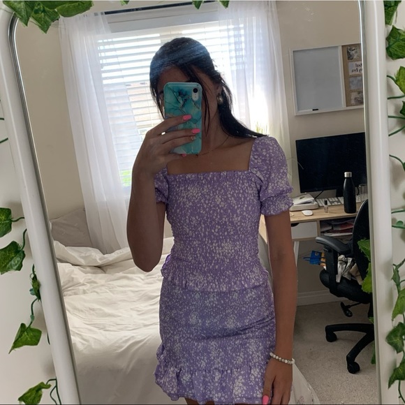 Purple and White Floral Set 💜🤍 - Picture 2 of 3